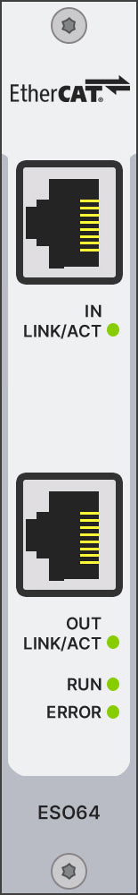 Simcenter SCADAS Mobile und Lab ESO64 EtherCAT Ausgangsmodul - Lab