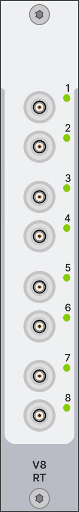 Simcenter SCADAS Mobile and Lab 8-Channel Voltage/ICP® Input Module - Lab - EtherCAT support