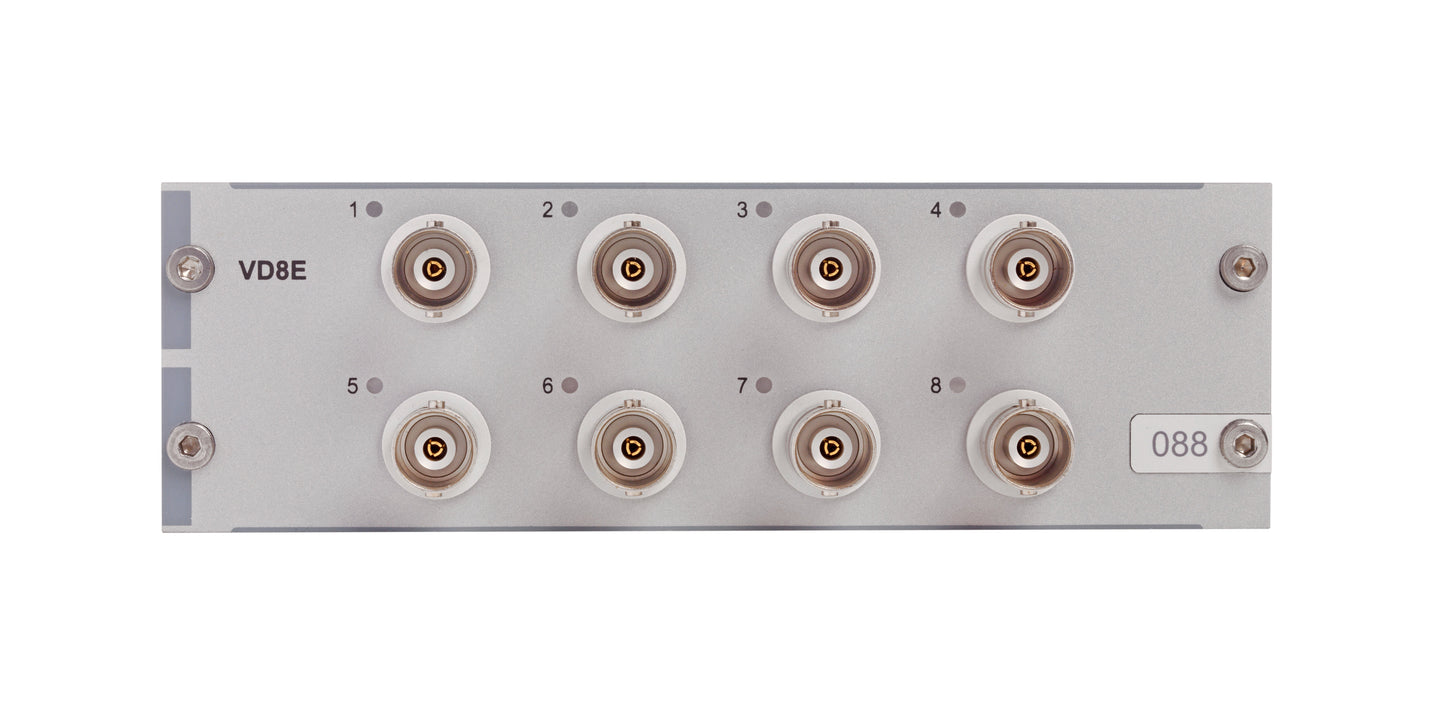 Simcenter SCADAS Mobile and Lab Eight-channel voltage/ICP® differential input and output module - Mobile/Recorder - BNC connector