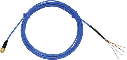 4-wire shielded Teflon cable - 3m (pigtail)