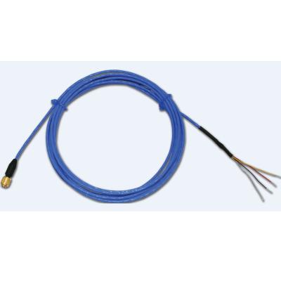 4-wire shielded Teflon cable - 3m (pigtail)