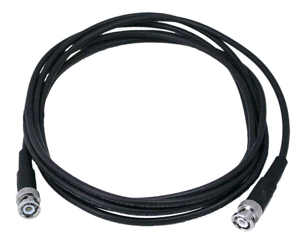 Cost-effective black coaxial cable - 3m