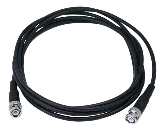 Cost-effective black coaxial cable - 3m