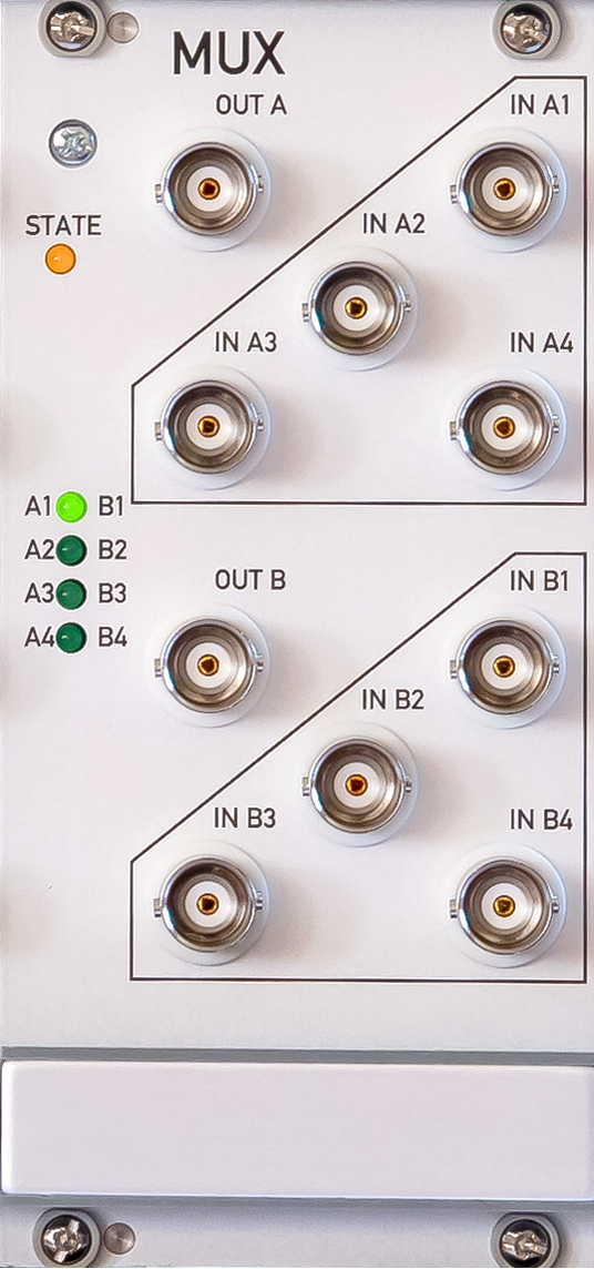 Simcenter Anovis Signal Recorder 2 x 1-to-4 Input Switching Module