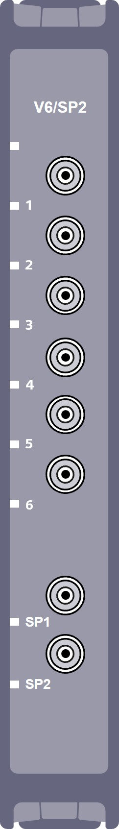 Simcenter SCADAS ES 6-Kanal V/ICP 2-Kanal SPDIF Einheit C
