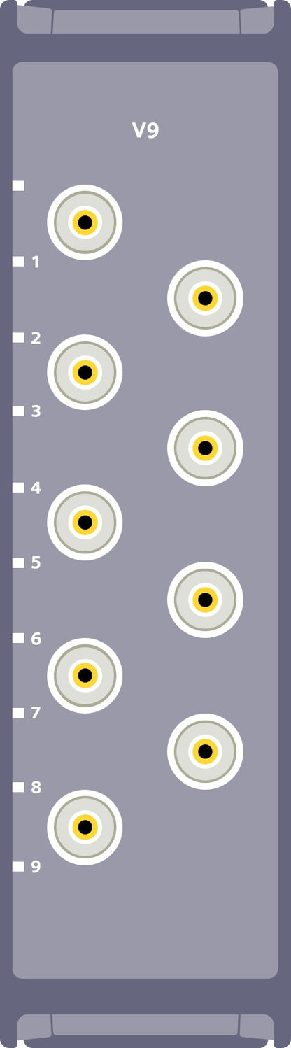 Simcenter SCADAS ES 9-Kanal V/ICP Einheit B