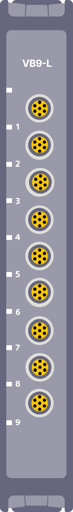 Simcenter SCADAS ES 9-Kanal V/ICP®/Bridge Einheit L