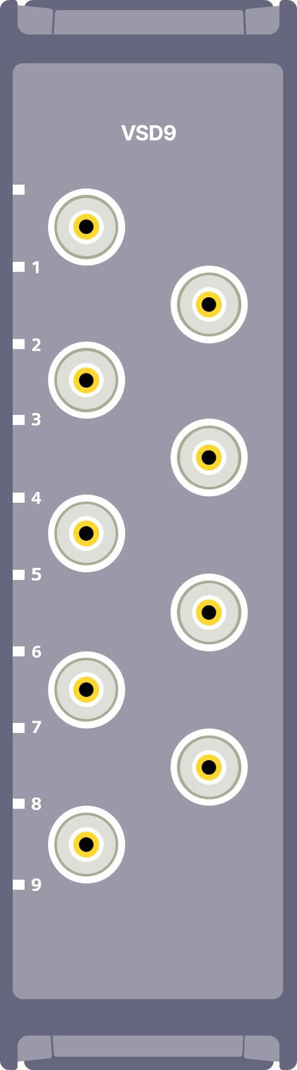 Simcenter SCADAS ES 9-Kanal V/ICP® semi-diff Einheit B