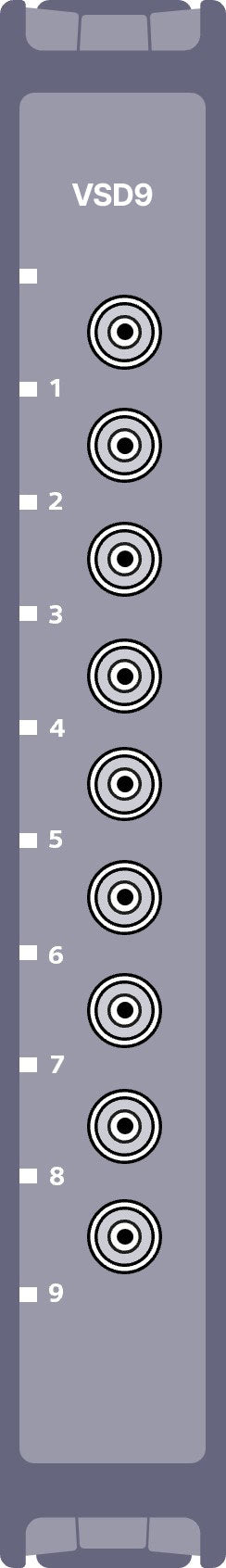 Simcenter SCADAS ES 9-Kanal V/ICP semi-diff Einheit C