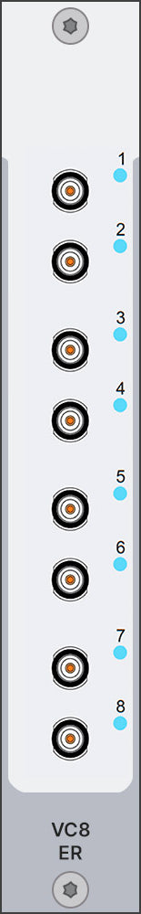 Simcenter SCADAS Mobile and Lab Eight-Channel Voltage/ICP® Differential Input and Output Module - Lab
