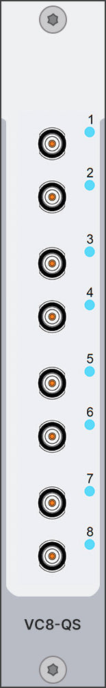 Simcenter SCADAS Mobile and Lab Eight-Channel Input Module for Voltage; ICP® and Charge - Lab - Quasi-static