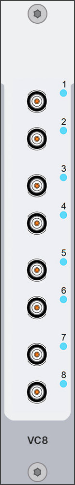 Simcenter SCADAS Mobile and Lab Eight-Channel Input Module for Voltage; ICP® and Charge - Lab