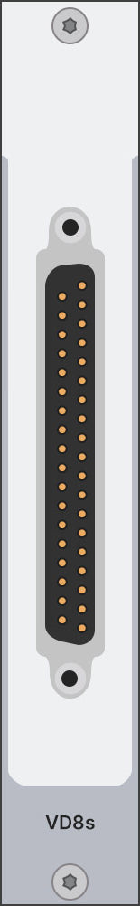Simcenter SCADAS Mobile und Lab Acht-Kanal Spannung/ICP® Differenzialeingangs- und Ausgangsmodul - Lab - BNC connector