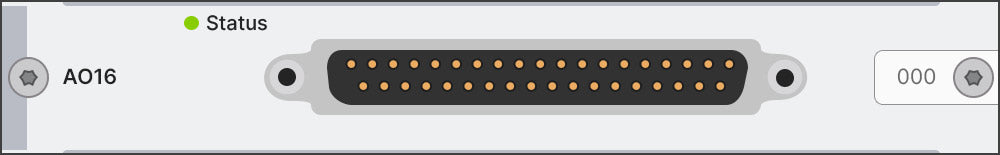 Simcenter SCADAS Mobile 16-channel analog output module