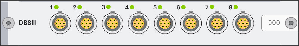 Simcenter SCADAS Mobile 8-channel durability input module with 102.4 kHz sampling rate - 102.4 kHz