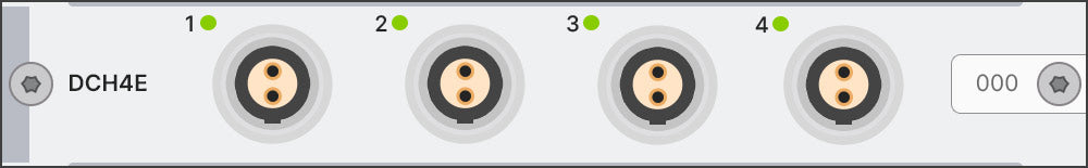 Simcenter SCADAS Mobile and Lab 4-channel differential charge input module - Mobile/Recorder