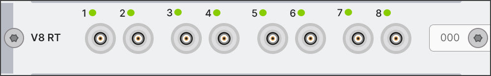 Simcenter SCADAS Mobile and Lab Eight-channel voltage/ICP® input module - Mobile/Recorder - EtherCAT support