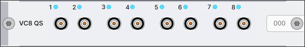 Simcenter SCADAS Mobile and Lab Eight-channel input module for voltage; ICP® and charge - Mobile/Recorder - quasi-static