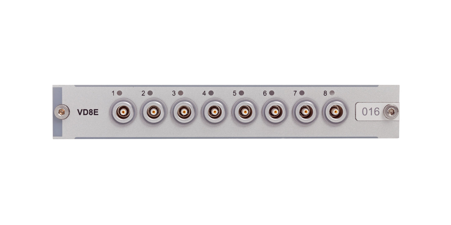 Simcenter SCADAS Mobile and Lab Eight-channel voltage/ICP® differential input and output module - Mobile/Recorder