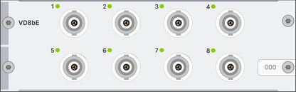 Simcenter SCADAS Mobile and Lab Eight-channel voltage/ICP® differential input and output module - Mobile/Recorder - BNC connector