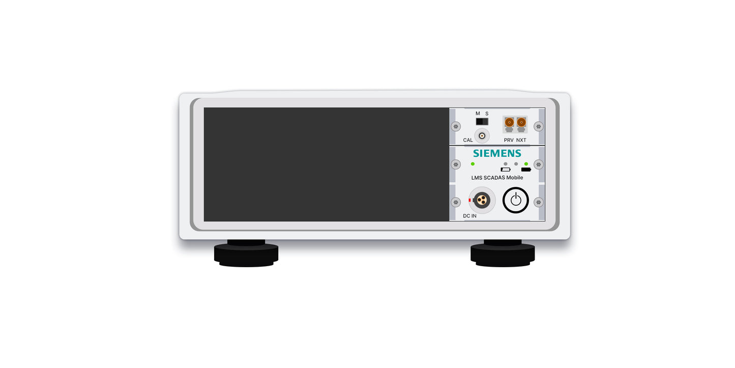 Simcenter SCADAS Mobile Secondary Rack - 3 free slots