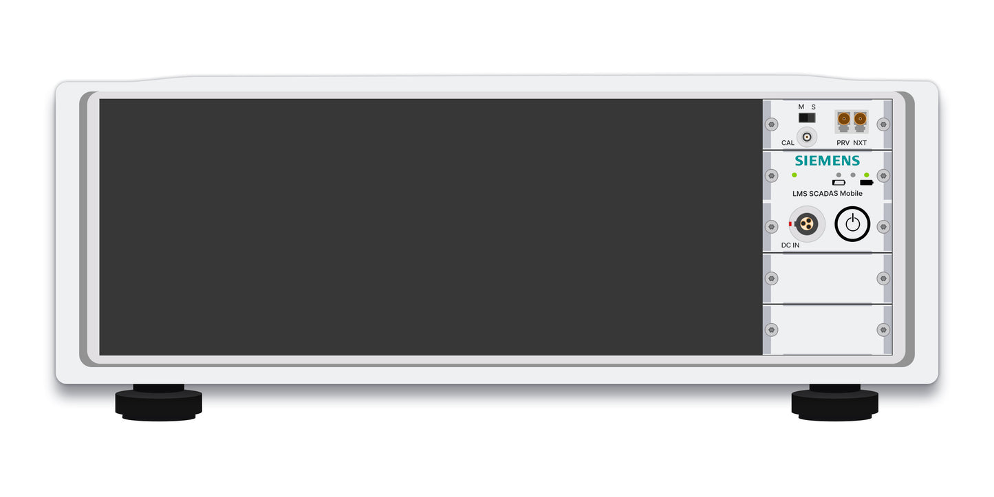 Simcenter SCADAS Mobile Secondary Rack - 10 free slots