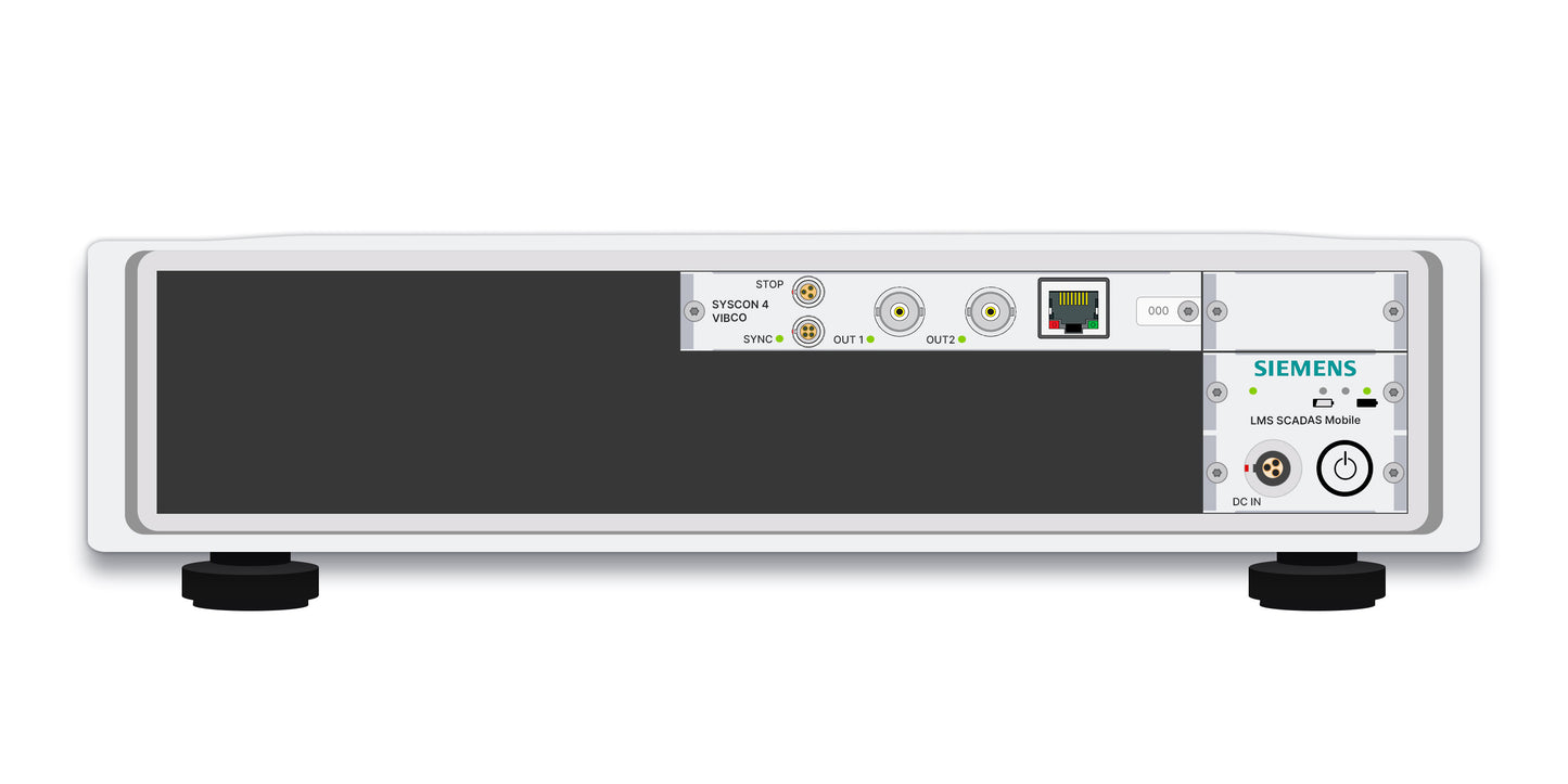 Simcenter SCADAS Mobile Vibration Control Mainframe - 5 free slots