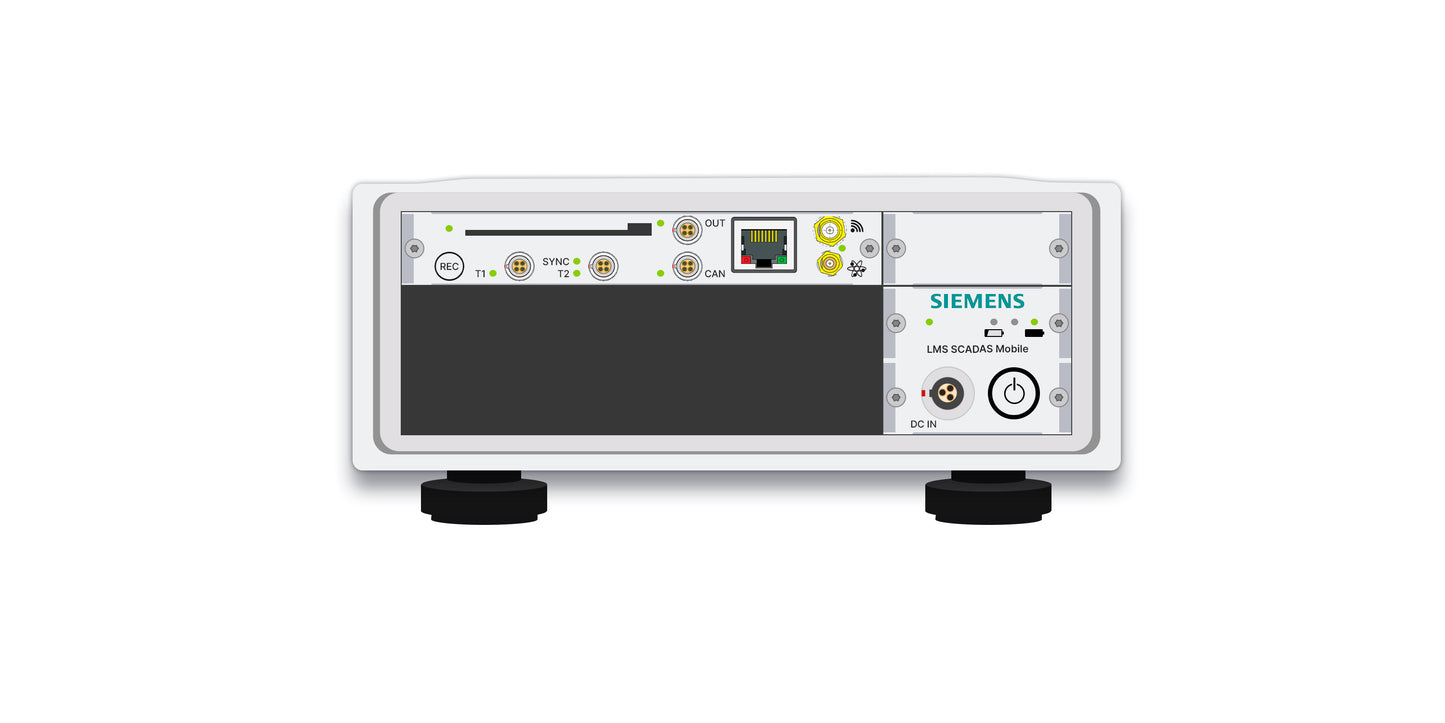 Simcenter SCADAS Recorder - Mainframe - 2 free slots
