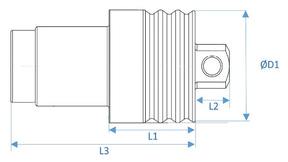 Set of protective caps for SCADAS RS conditioner units