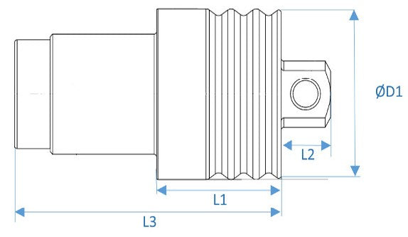 Set of protective caps for SCADAS RS conditioner units