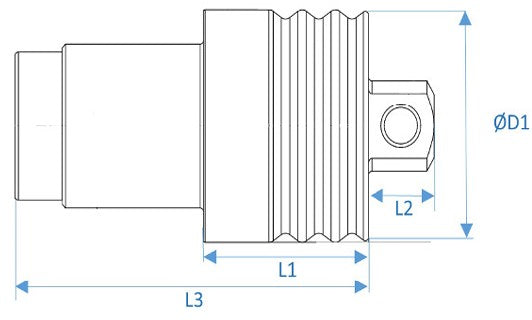 Set of protective caps for the SCADAS RS UPS unit