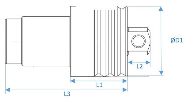 Set of protective caps for SCADAS RS ECAT