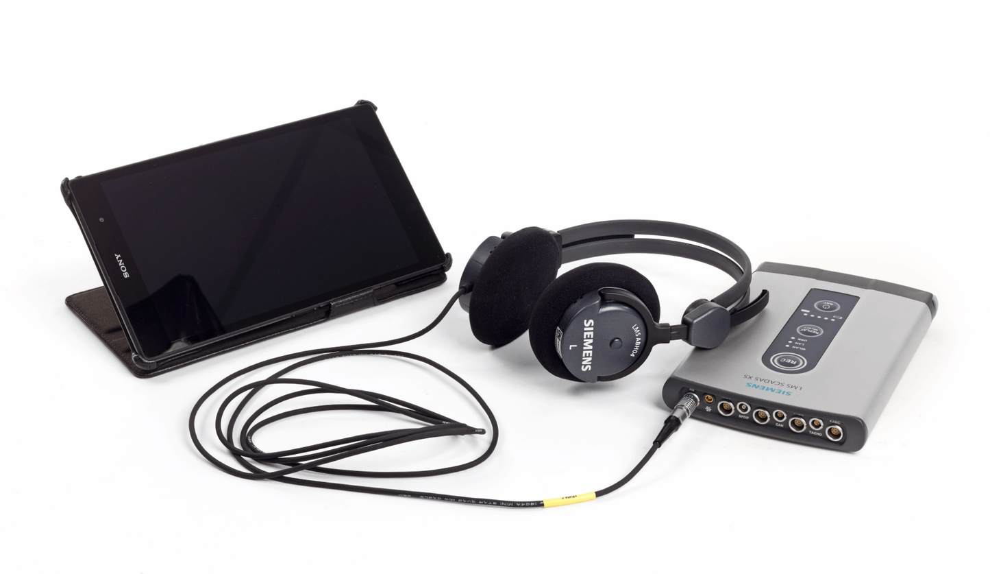 Simcenter SCADAS 3D binaurales Headset